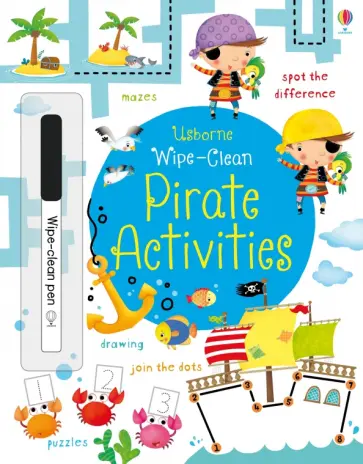 Kirsteen Robson - Wipe-Clean Pirate Activities обложка книги