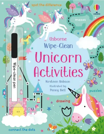 Kirsteen Robson - Wipe-Clean Unicorn Activities Kirsteen Robson - Wipe-Clean Unicorn Activities обложка книги
