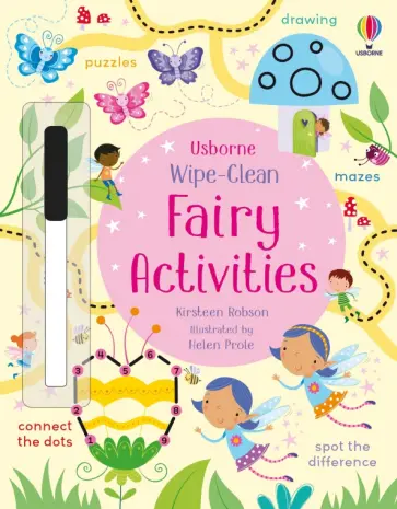 Kirsteen Robson - Wipe-Clean Fairy Activities Kirsteen Robson - Wipe-Clean Fairy Activities обложка книги
