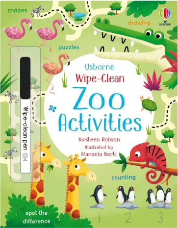 Kirsteen Robson - Wipe-Clean Zoo Activities Kirsteen Robson - Wipe-Clean Zoo Activities обложка книги
