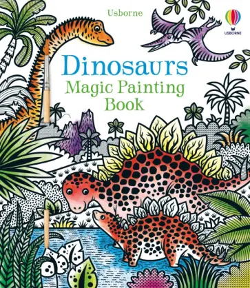Lucy Bowman - Dinosaurs. Magic Painting Book обложка книги