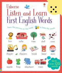 Обложка книги Listen and Learn. First English Words, Taplin Sam