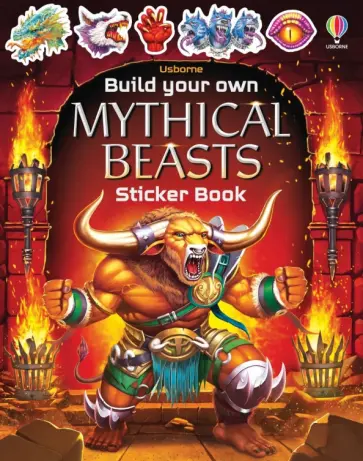 Simon Tudhope - Build Your Own Mythical Beasts Sticker Book обложка книги