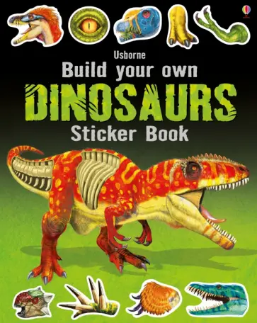 Simon Tudhope - Build Your Own Dinosaurs Sticker Book обложка книги