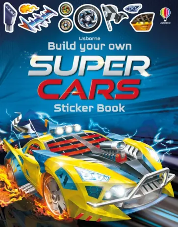 Simon Tudhope - Build Your Own Supercars Sticker Book обложка книги