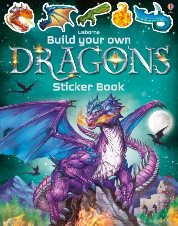 Simon Tudhope - Build Your Own Dragons Sticker Book обложка книги