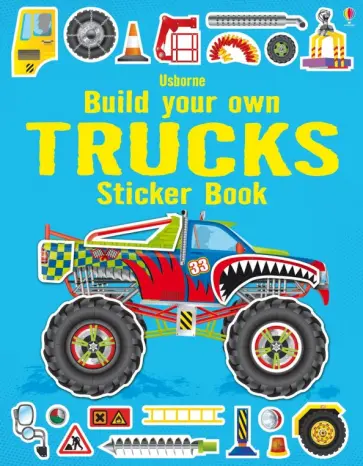 Simon Tudhope - Build Your Own Trucks Sticker Book обложка книги