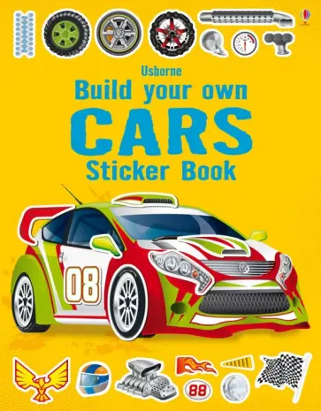 Simon Tudhope - Build your own Cars Sticker book обложка книги