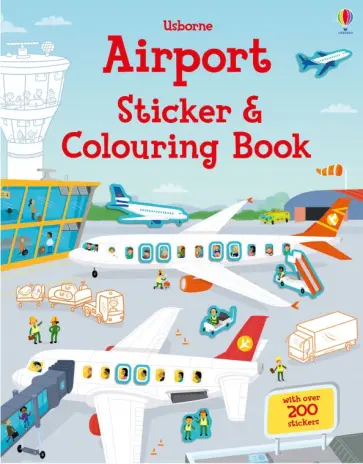 Tudhope, Smith - Airport Sticker and Colouring Book Tudhope, Smith - Airport Sticker and Colouring Book обложка книги