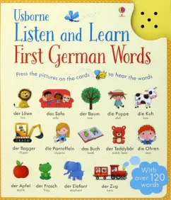 Обложка книги Listen and Learn. First German Words, Mackinnon Mairi, Taplin Sam