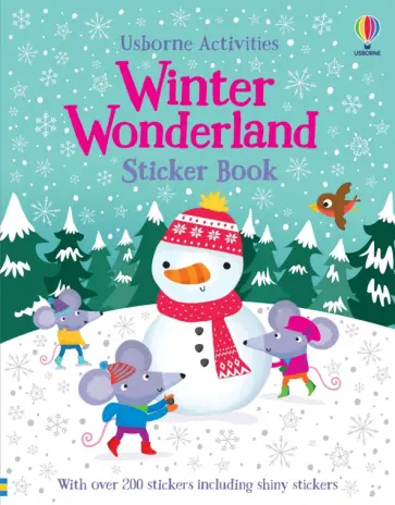 Fiona Watt - Winter Wonderland Sticker Book обложка книги