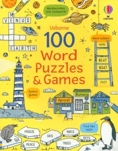 Phillip Clarke - 100 Word Puzzles & Games обложка книги