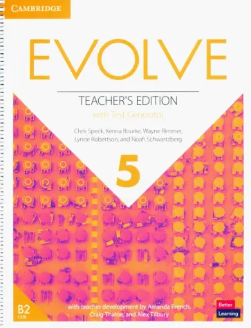 Speck, Rimmer - Evolve. Level 5. Teacher's Edition with Test Generator Speck, Rimmer - Evolve. Level 5. Teacher's Edition with Test Generator обложка книги