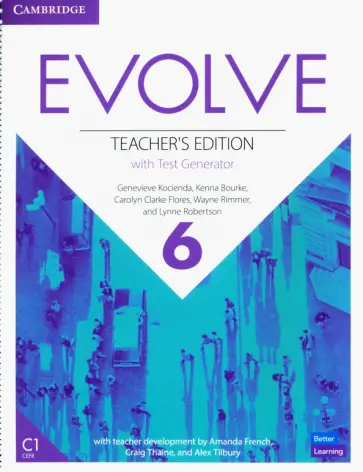 Kocienda, Flores - Evolve. Level 6. Teacher's Edition with Test Generator обложка книги