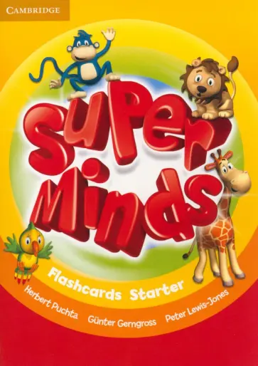 Puchta, Gerngross - Super Minds. Starter. Flashcards, pack of 78 обложка книги