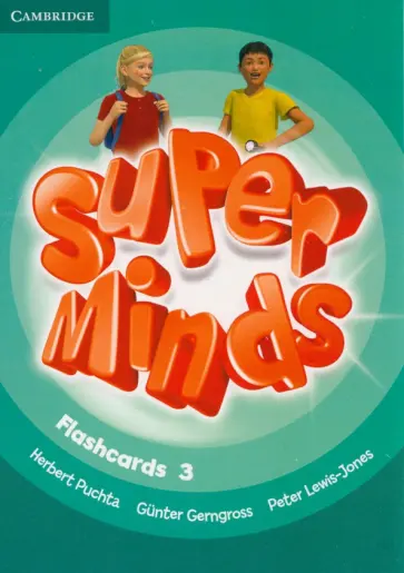 Puchta, Gerngross - Super Minds. Level 3. Flashcards, pack of 83 обложка книги