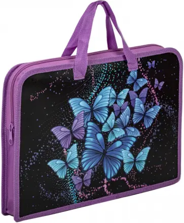 Папка на молнии с ручками Night dream, А4 обложка книги