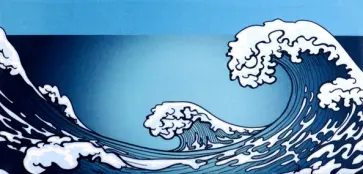 Конверт Евро №18 Волна, 5 штук обложка книги