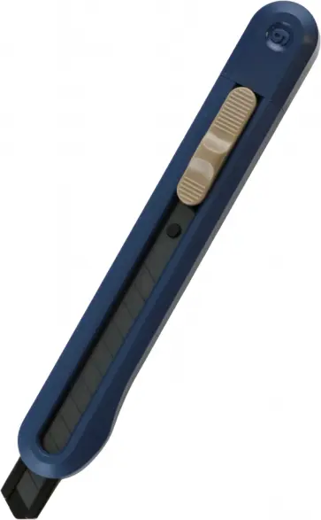 Нож канцелярский Nusign, синий обложка книги