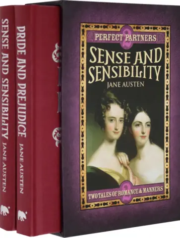 Jane Austen - Perfect Partners. Sense and Sensibility & Pride and Prejudice обложка книги