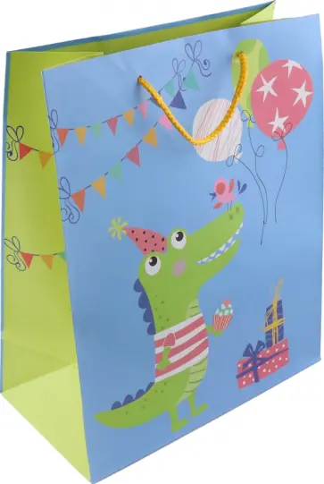 Пакет подарочный, ламинированный обложка книги