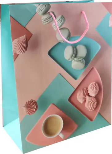 Пакет подарочный ламинированный обложка книги