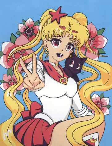 Картина по номерам на холсте с подрамником Лунная принцесса обложка книги