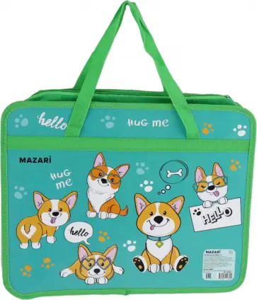 Папка детская Corgi, А4 обложка книги