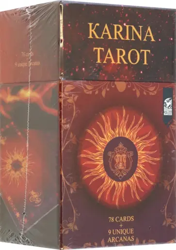 Karina Tarot, 78 cards + 9 unique Arcanas обложка книги