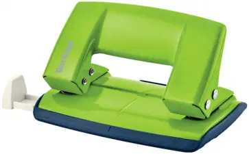 Дырокол Power TX, 10 листов, зеленый обложка книги