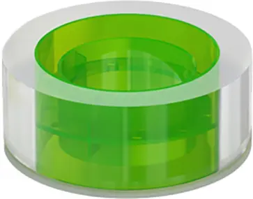 Клейкая лента, кристально-прозрачная с неоновой втулкой, 19 мм, в ассортименте обложка книги
