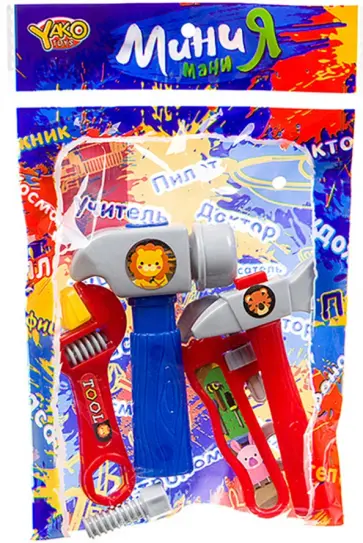 Набор строительных инструментов, 6 предметов обложка книги