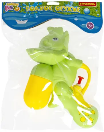 Водный пистолет Наше Лето, динозаврик обложка книги