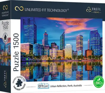 Puzzle-1500 Огни города, Перт, Австралия Puzzle-1500 Огни города, Перт, Австралия обложка книги