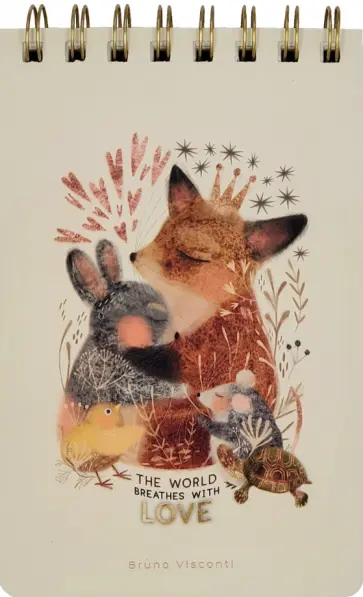 Блокнот Cute Journal. Любовь, как она есть, 100 листов, линейка, B6- обложка книги