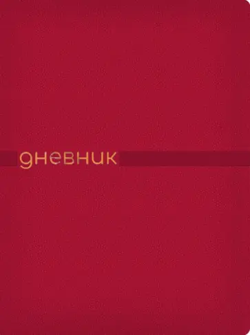 Дневник школьный Joy, 48 листов, красный обложка книги