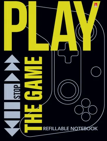 Тетрадь со сменным блоком Play the Game, А5, 160 листов, клетка обложка книги
