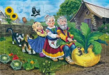 Пазл Репка, 15 элементов обложка книги