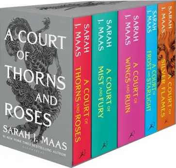 Sarah Maas - A Court of Thorns and Roses. 5 Books Box Set Sarah Maas - A Court of Thorns and Roses. 5 Books Box Set обложка книги