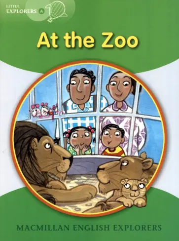 Barbara Mitchelhill - At the Zoo обложка книги