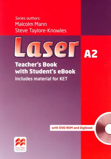 Mann, Taylore-Knowles - Laser. 3rd Edition. A2. Teacher's Book with Student's eBook (+DVD, +Digibook) Mann, Taylore-Knowles - Laser. 3rd Edition. A2. Teacher's Book with Student's eBook (+DVD, +Digibook) обложка книги