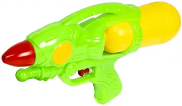 Водный пистолет, зеленый обложка книги