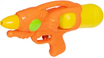 Водный пистолет, оранжевый обложка книги