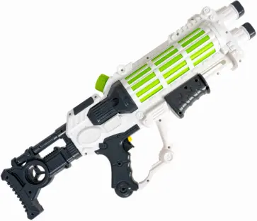 Водный пистолет с помпой Автомат двухстволка обложка книги