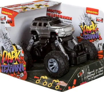 Инерционный джип 4WD на пружинной подвеске обложка книги