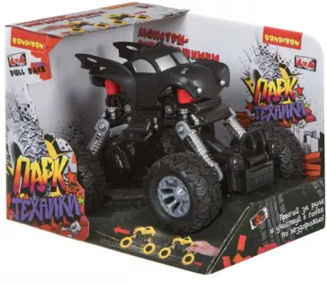 Инерционный джип 4WD на пружинной подвеске обложка книги