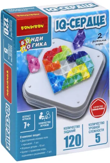 Игра логическая IQ-Сердце обложка книги