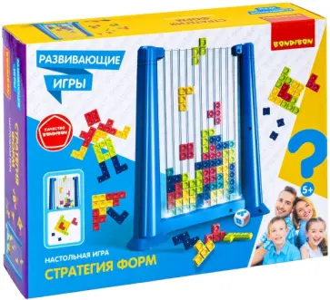 Игра настольная развивающая Стратегия форм обложка книги