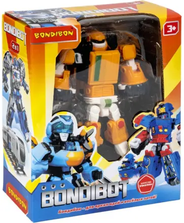 Трансформер 2 в 1 Робот-трактор обложка книги