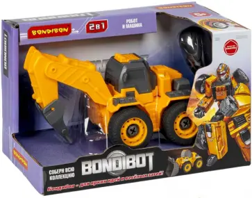 Конструктор-трансформер с отверткой 2 в 1, Экскаватор с буром обложка книги